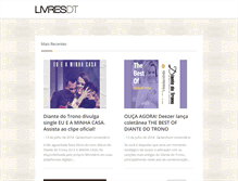 Tablet Screenshot of livresdt.com